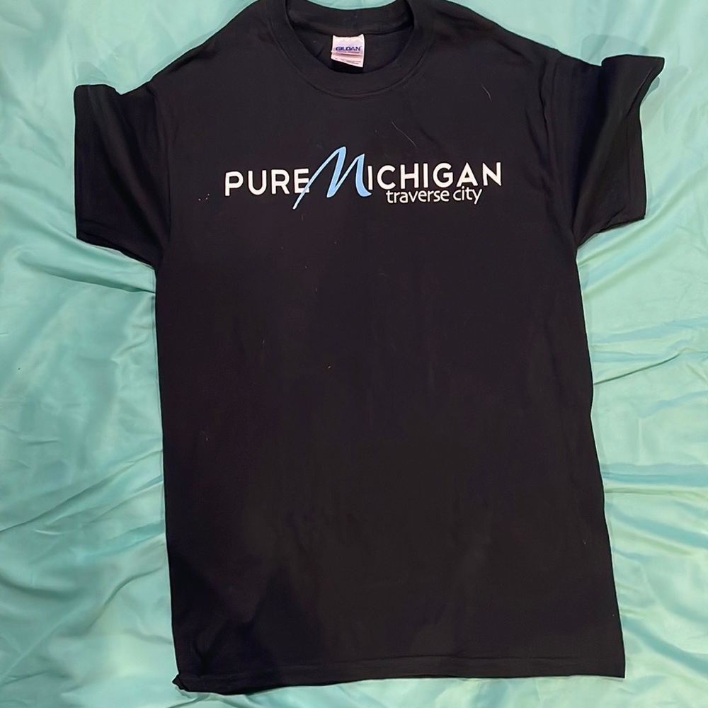 pure michigan traverse city short sleeve shirt